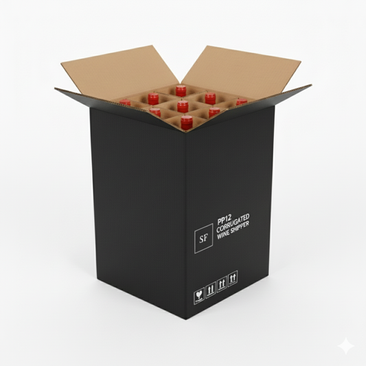 Corrugated Wine Shippers