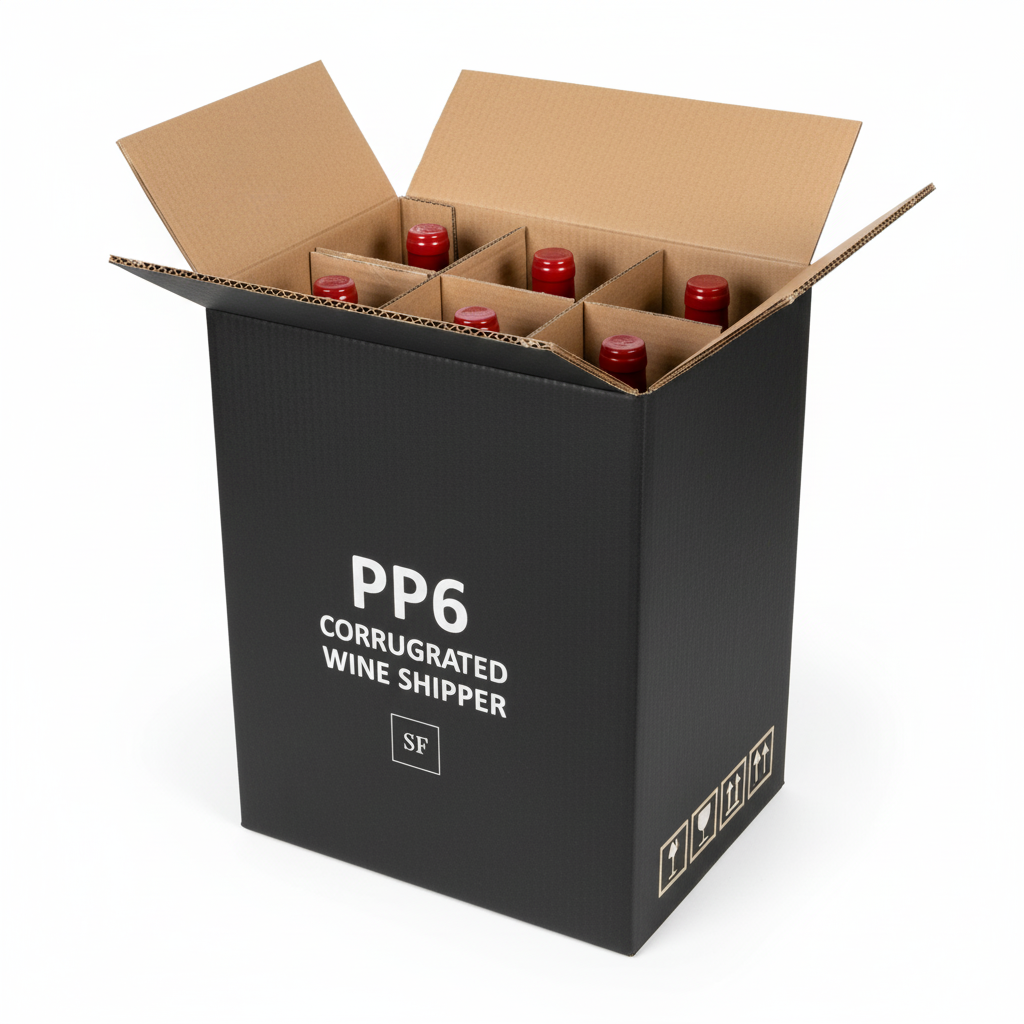 Corrugated Wine Shippers