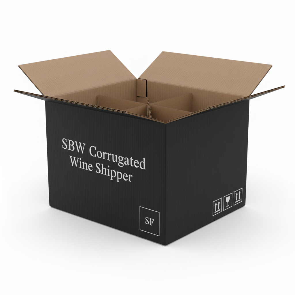 Corrugated Wine Shippers