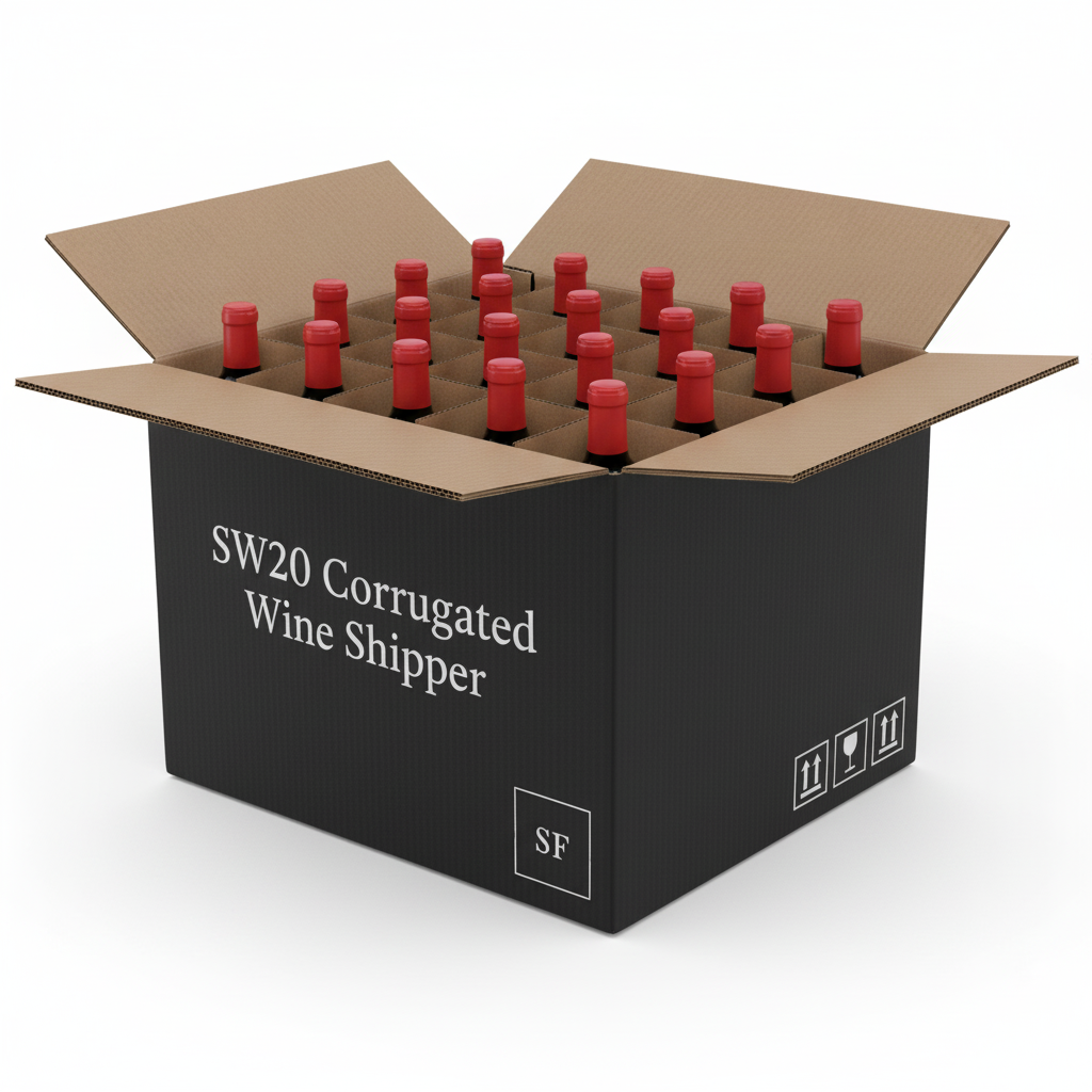 Corrugated Wine Shippers